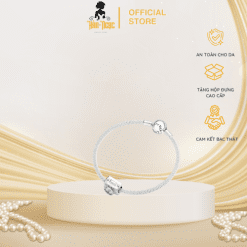 Charm nữ đính đá hình chiếc máy ảnh -Hàn Ngọc Jewelry