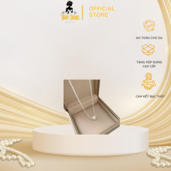 Dây chuyền bạc nữ hạt cầu S925 – Hàn Ngọc Jewelry