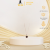 Dây chuyền bạc nữ mặt đá cỏ 4 lá – Hàn Ngọc Jewelry